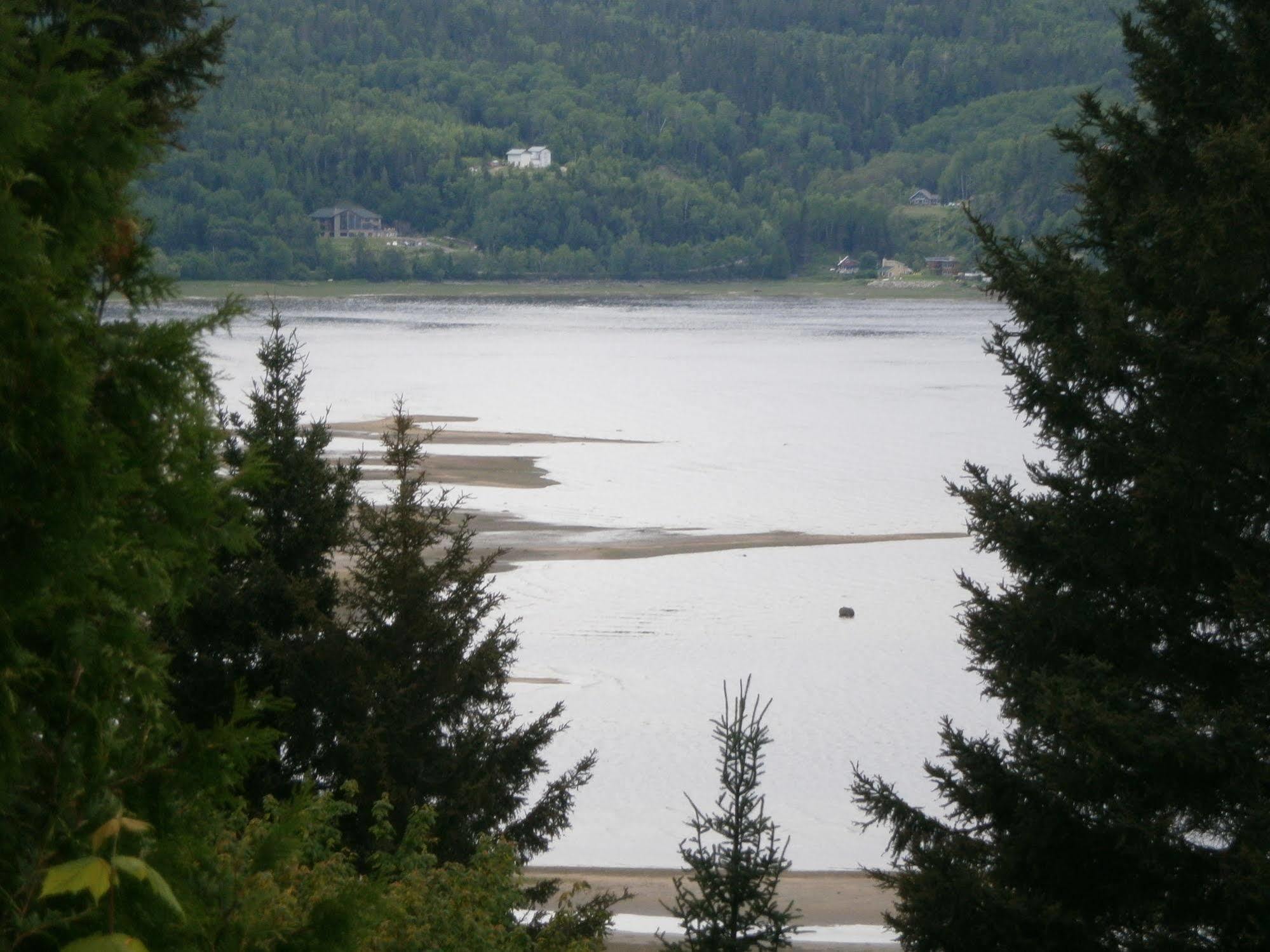 LʼAnse-Saint-Jean Panoramique Du Fjord 아파트 외부 사진