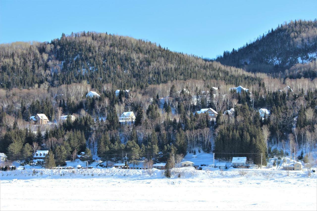 LʼAnse-Saint-Jean Panoramique Du Fjord 아파트 외부 사진