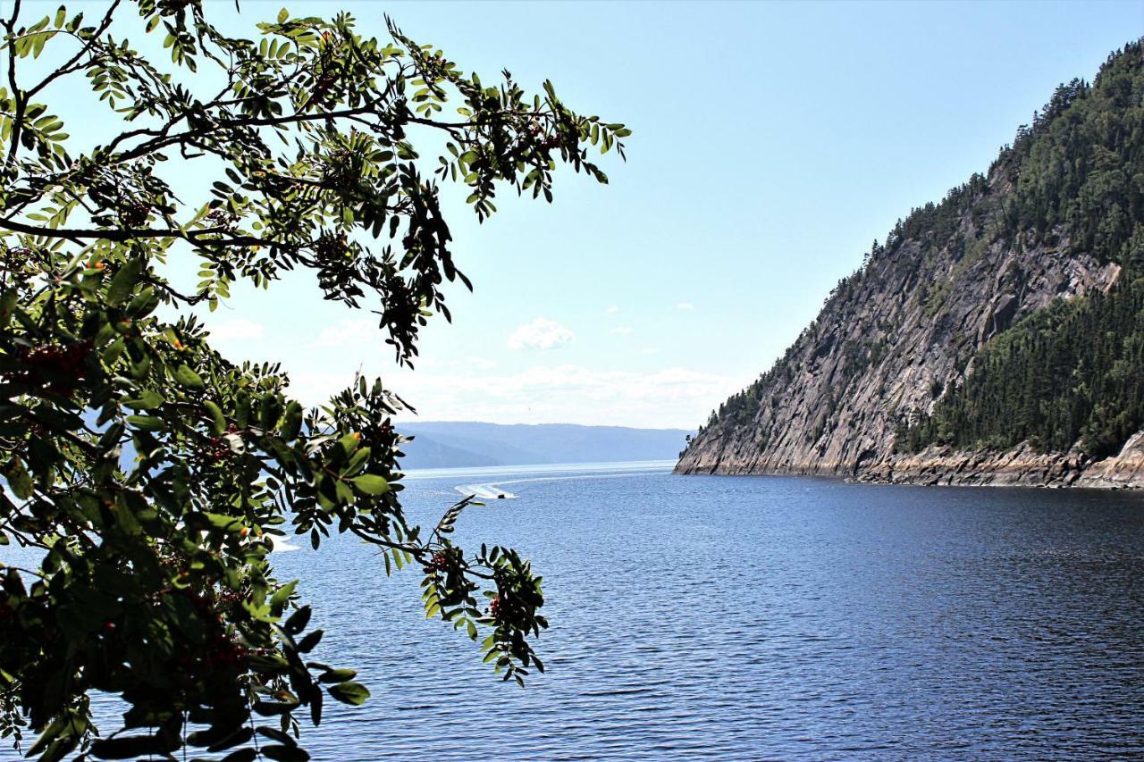 LʼAnse-Saint-Jean Panoramique Du Fjord 아파트 외부 사진