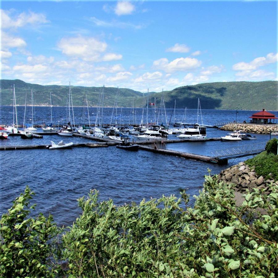LʼAnse-Saint-Jean Panoramique Du Fjord 아파트 외부 사진
