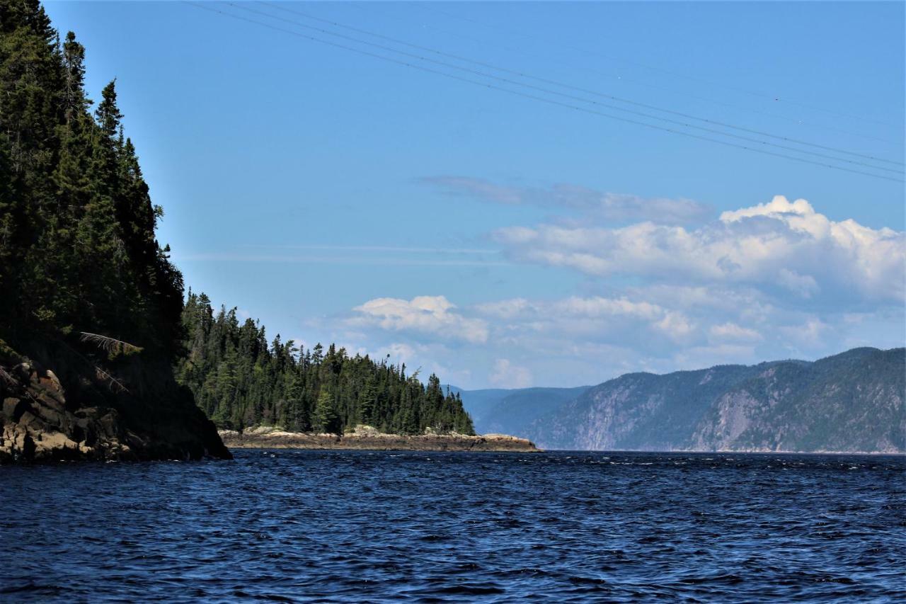 LʼAnse-Saint-Jean Panoramique Du Fjord 아파트 외부 사진